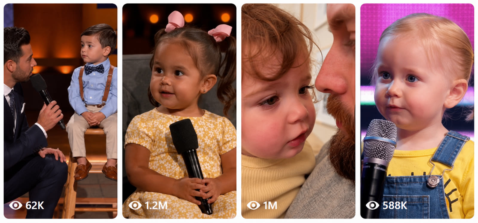 AI baby interview videos going viral